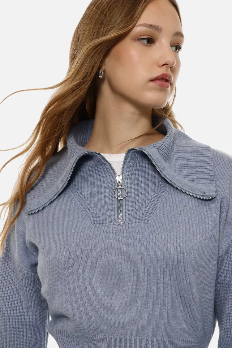 Zip neck jumper – Bild 3