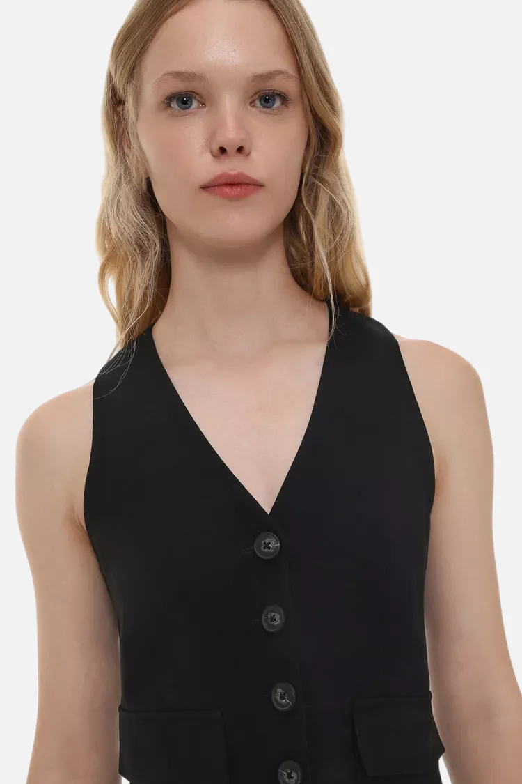 Waistcoat with pockets – Bild 3