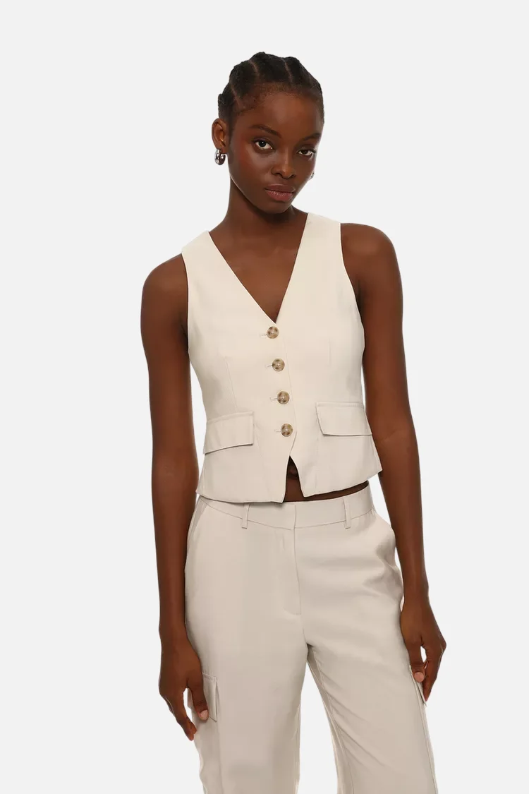 Waistcoat with pockets – Bild 5