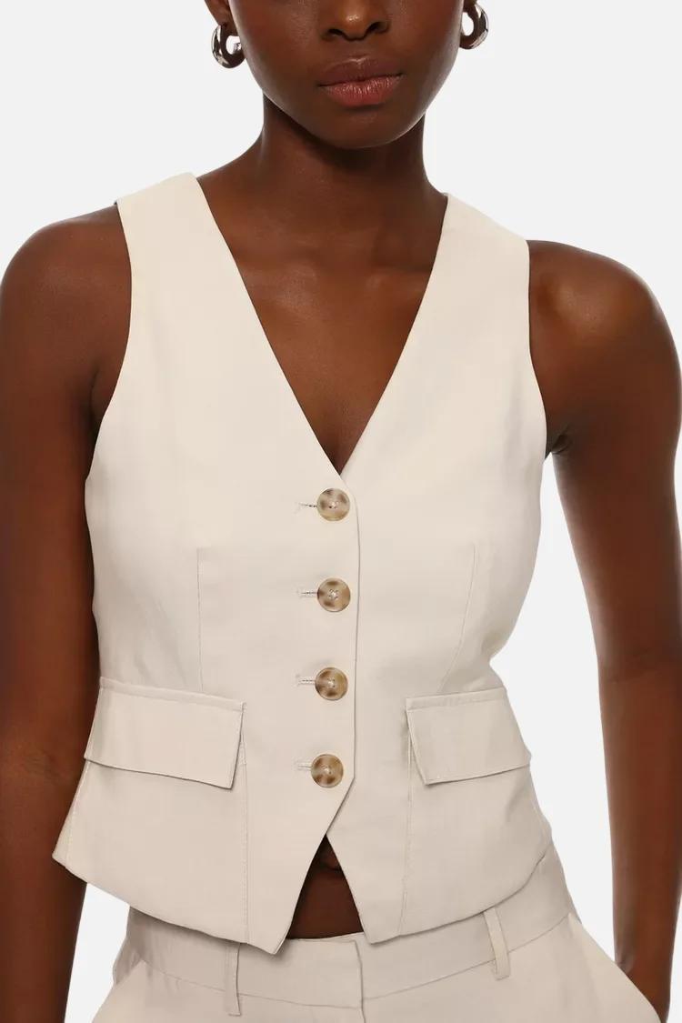 Waistcoat with pockets – Bild 6