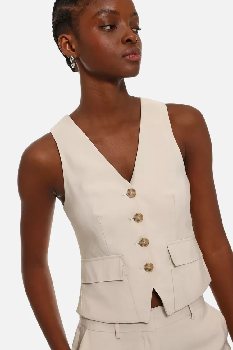 Waistcoat with pockets – Bild 8
