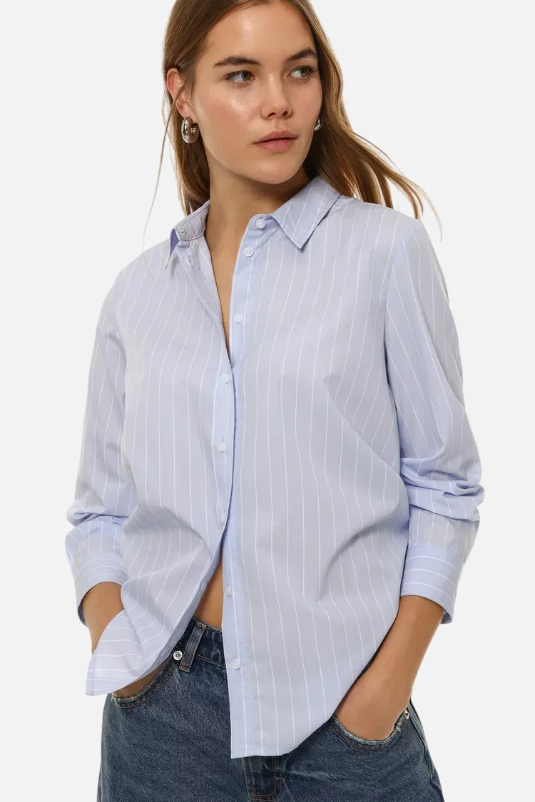 Poplin shirt – Bild 6
